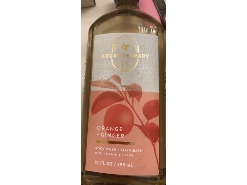 Bath & Body Works Aromatherapy Body Wash + Foam Bath, Vitamin E + Aloe, 10 fl oz/295 mL