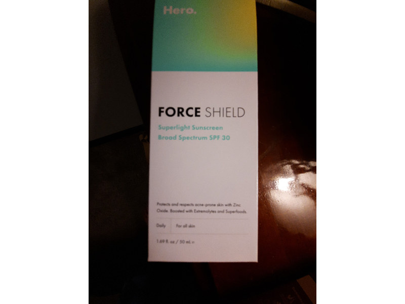 Hero Cosmetics Force Shield Superlight Sunscreen SPF 30, 50 ml/1.69 fl oz