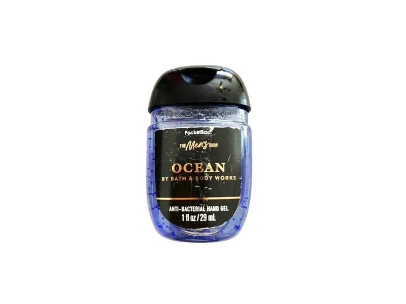 Bath & Body Works The Men's Shop Anti-Bacterial Hand Gel, Ocean, 1 fl oz/29 mL