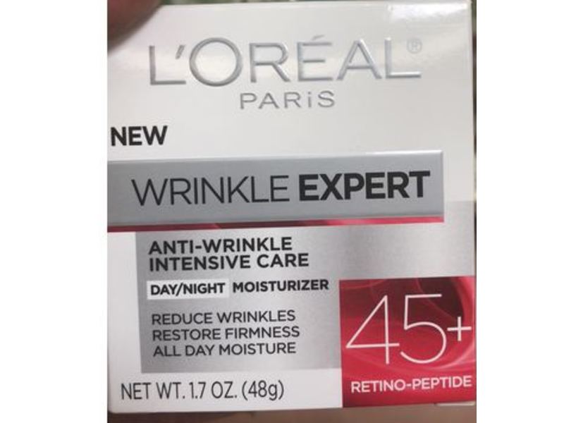 L'Oreal Paris Skin Care Wrinkle Expert 45+ Moisturizer, 1.7 oz/48 g