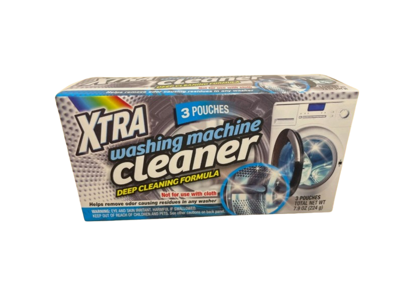 Xtra Deep Cleaning Formula Washing Machine Cleaner, 7.9 oz/224 g, 3 Count