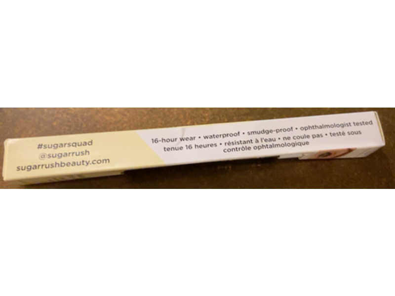 Tarte Sugar Rush Easy On The Eyes Clay Liner, Black, 0.1 fl oz