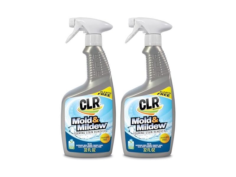 Clr Brands Mold 7 Mildew Foaming Stain Remover, Fragrance Free, 32 fl oz, Pack Of 2