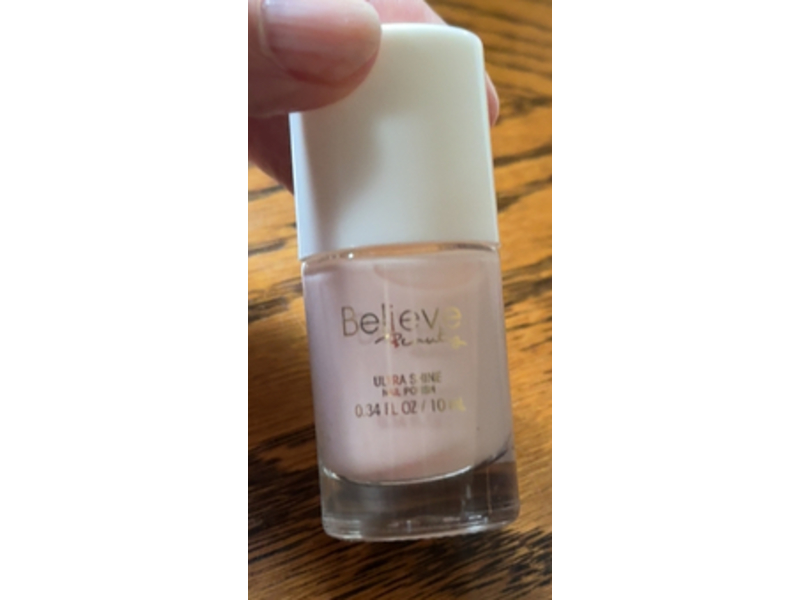 Believe Beauty Ultra Shine Nail Polish, 20 French Kiss, 0.34 fl oz/10 mL