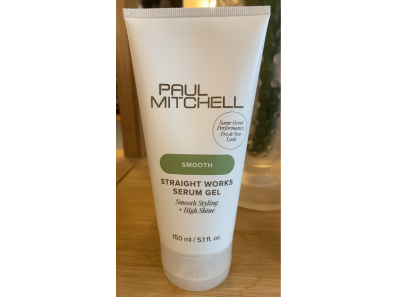 Paul Mitchell Smooth Straight Works Serum Gel, 5.1 fl oz/150 mL