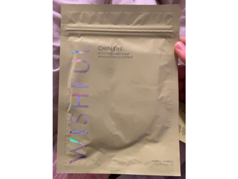 Wishful Chin Lift Sculpting Sheet Mask, 0.41 oz/11.5 g