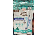 GuruNanda Butter On Gums Pre-Pasted Disposable Toothbrush, Wild Mint, 5 Count - Image 3