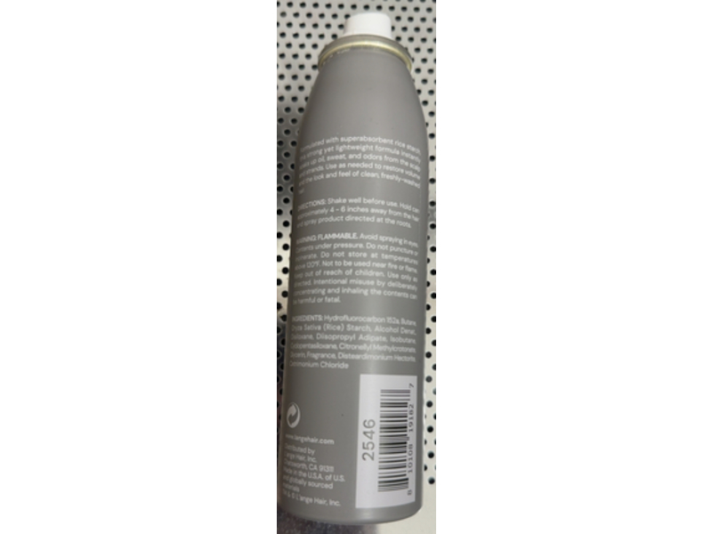 I'ange Style Revival Super Dry Shampoo, 3 oz/85 g