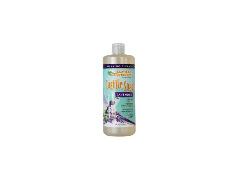 Natural Grocers Castile Soap, Lavender, 16 fl oz/473 mL