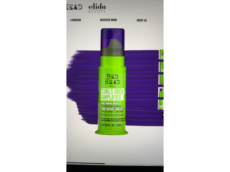 Tigi Bed Head Curls Rock Amplifier Mega Shaping Cream, 3.82 fl oz/113 mL