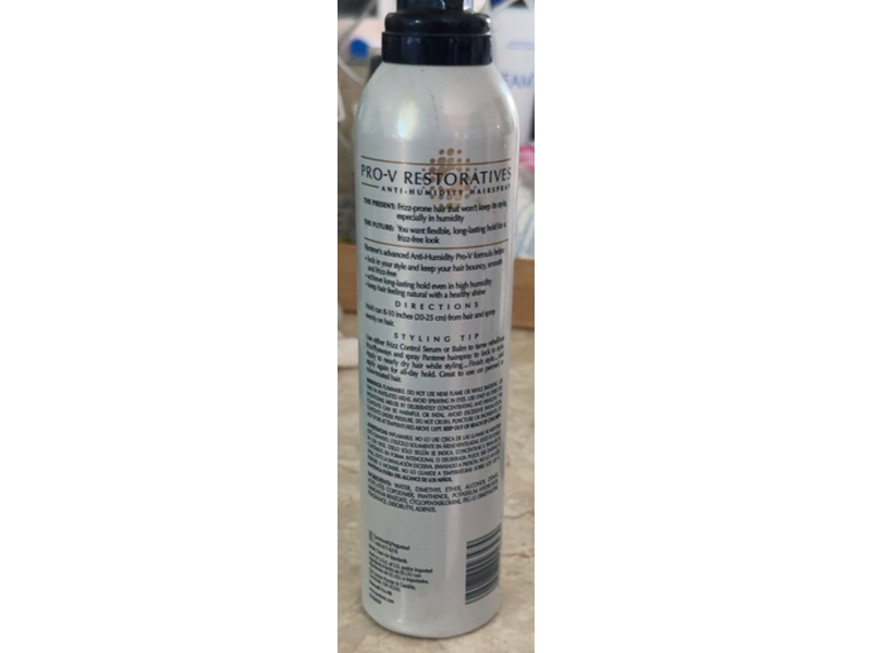 Pantene Pro-V Restorative Anti-Humidity Hairspray, 8.25 oz/234 g