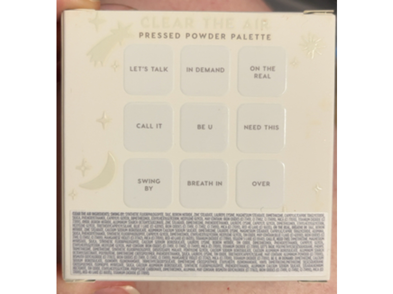 Colourpop Pressed Powder Eyeshadow Palette, Clear The Air, 0.28 oz/8 g