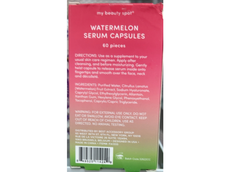 My Beauty Spot Glow Serum Capsules, 60 Count
