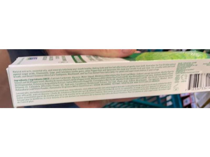 Desert Essence Tea Tree Oil Ultra Care Toothpaste, Mega Mint, 6.25 oz/176 g