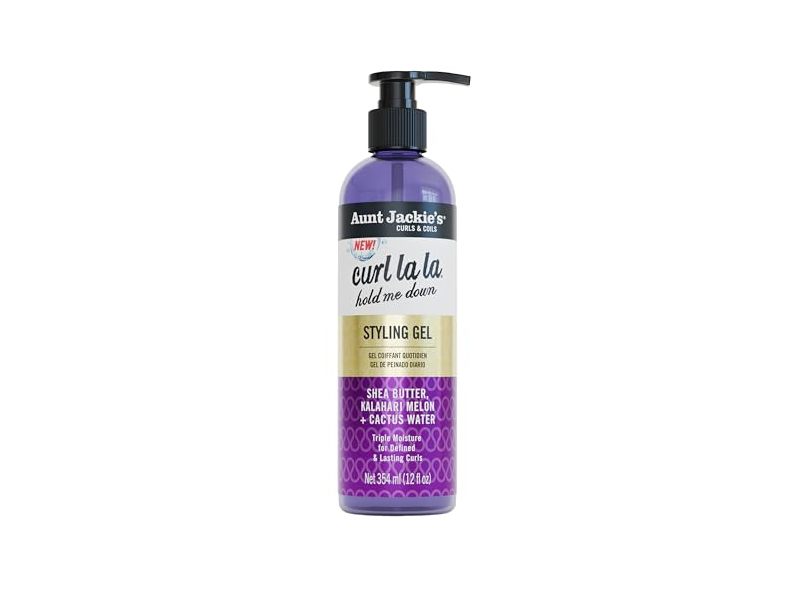 Aunt Jackie's Curl La La Hold Me Down Styling Gel, 12 fl oz/354 mL