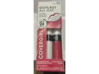 CoverGirl Outlast All-Day Lip Color & Moisturizing Top Coat Duo, 050 Heat Wave - thumbnail 3