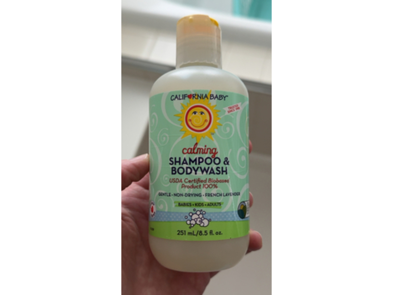California Baby Calming Shampoo & Body Wash, French Lavender, 8.5 fl oz/251 mL