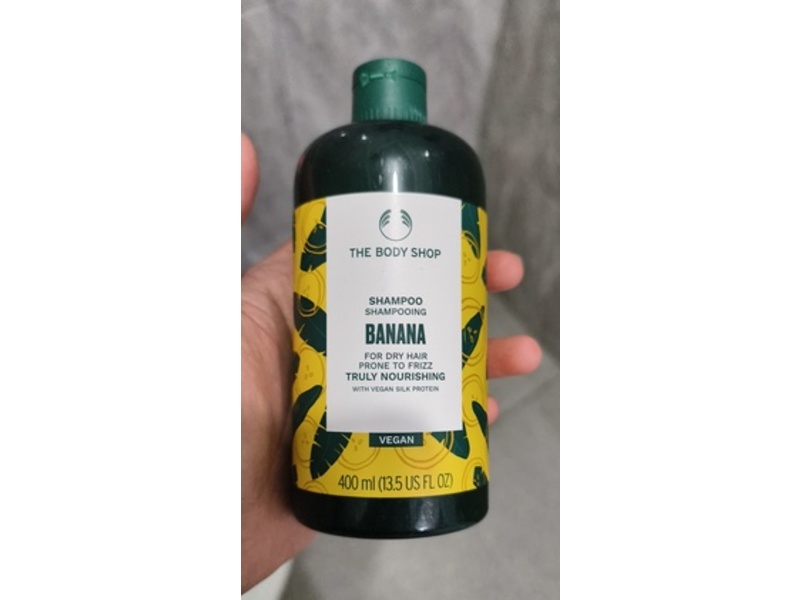 The Body Shop Banana Shampoo, 13.5 fl oz/400 mL