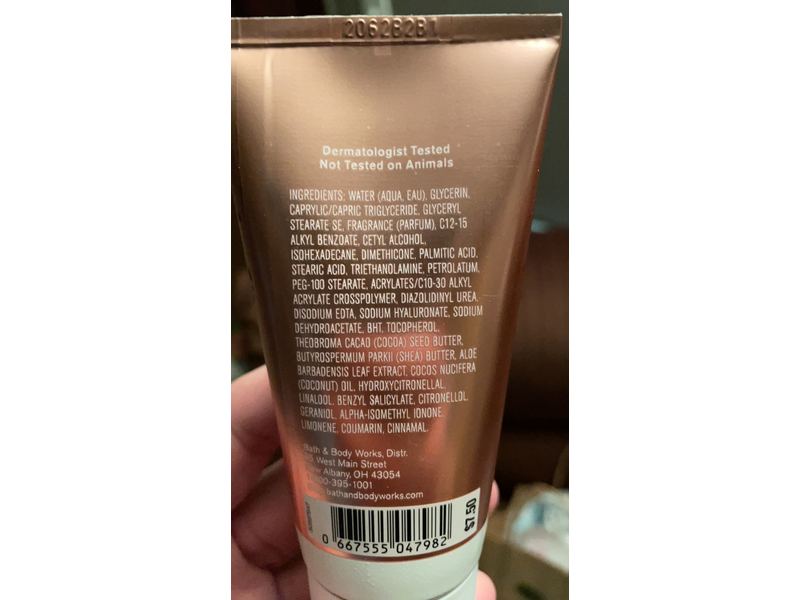 Bath & Body Works Pure Wonder Body Cream, Hyaluronic Acid, 2.5 oz/70 g