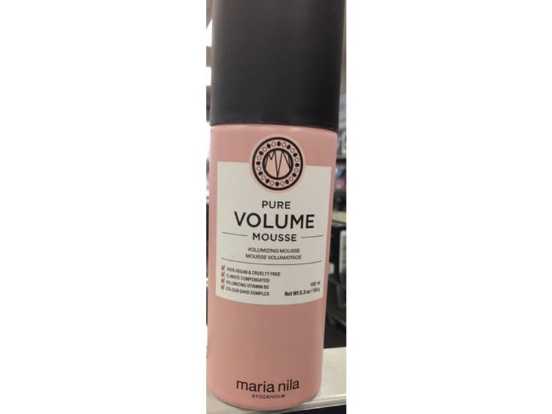 Maria Nila Pure Volume Mousse, 5.3 oz/150 g