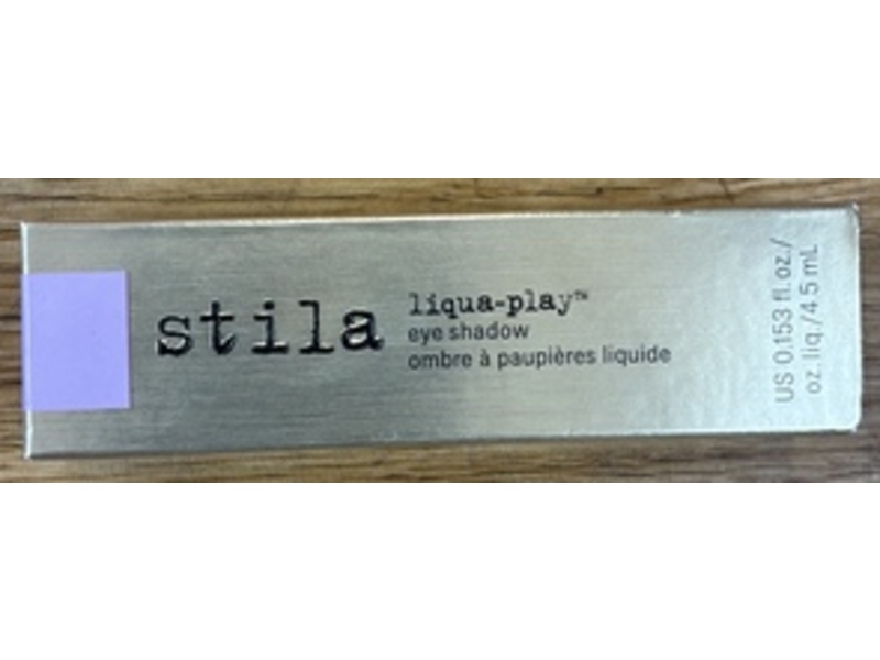 stila Liqua-Play Eyeshadow, Purple Peep Matte, 0.153 fl oz/4.5 mL