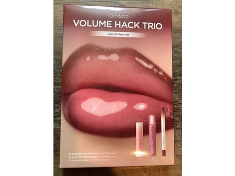 Rom&nd Volume Hack Trio Set, Glazed Plum