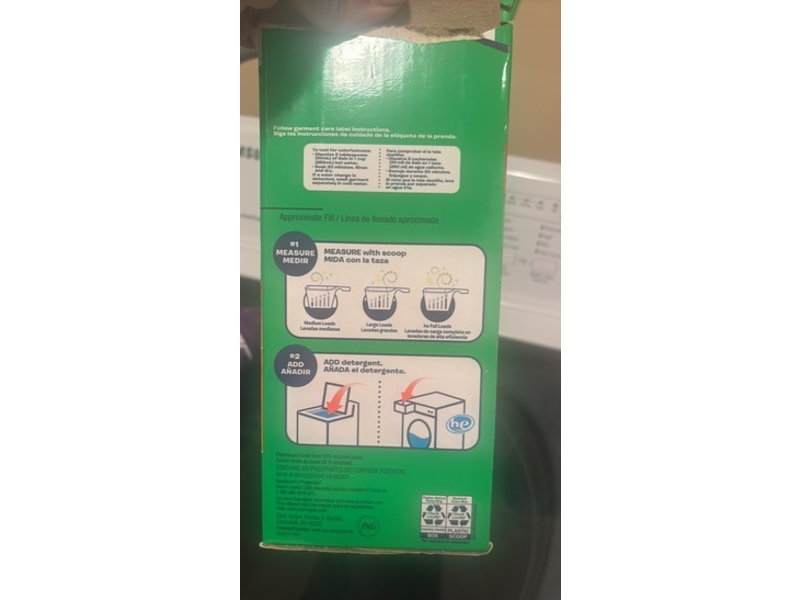 Gain Laundry Detergent Powder, Island Fresh, 89 Loads, 82 oz/2.34 kg