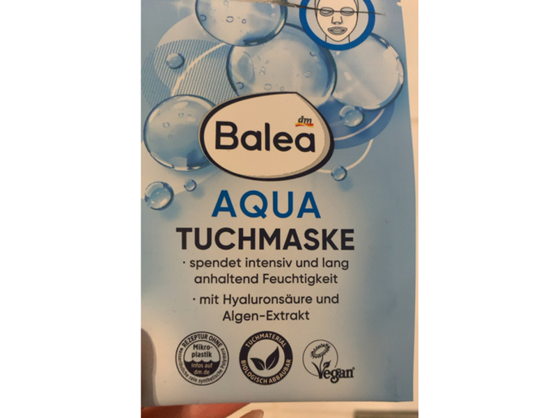 Balea Aqua Tuchmaske, 1 Count