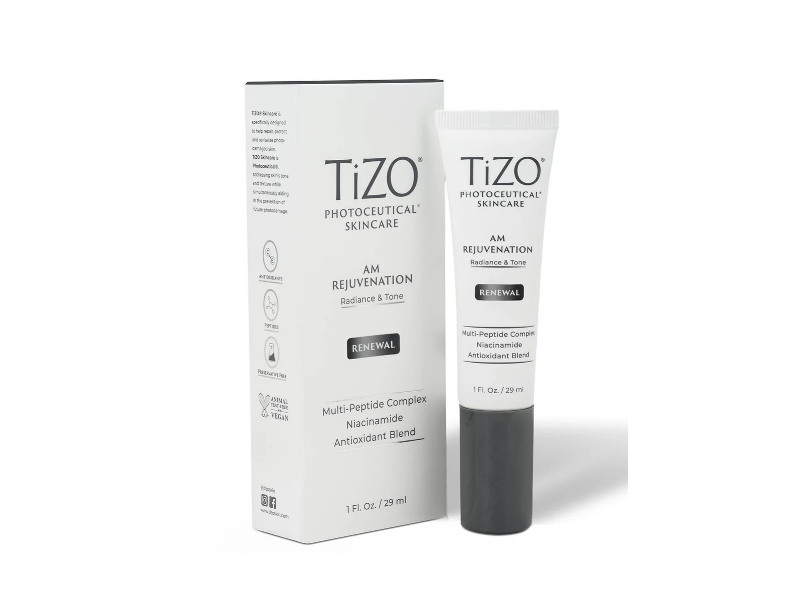 Tizo Photoceutical Am Rejuvenation Radiation & Tone, Renewal, 1 fl oz/29 mL
