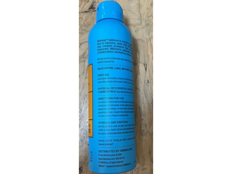Mimikai Insect Repellent, 5.5 fl oz/162 mL