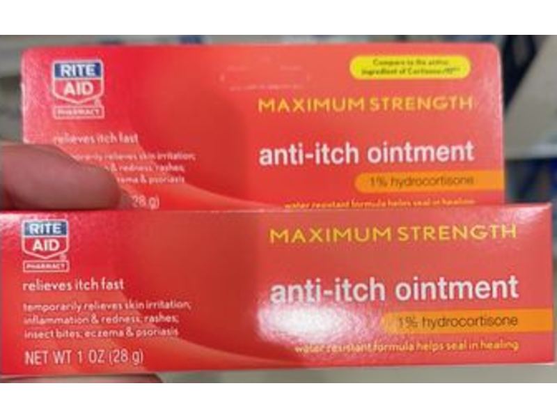 Rite Aid Anti-Itch Ointment, Maximum Strength, 1 oz/28 g