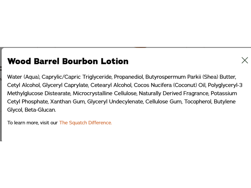Dr. Squatch Moisturizing Lotion, Wood Barrel Bourbon, 10 fl oz/295 mL