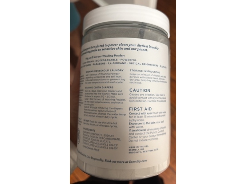 Esembly Washing Powder, 1.36 kg