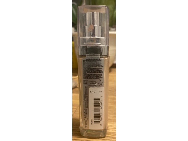 L'oreal Paris True Match Hydrating Foundation, 1N Ivory, 30 mL