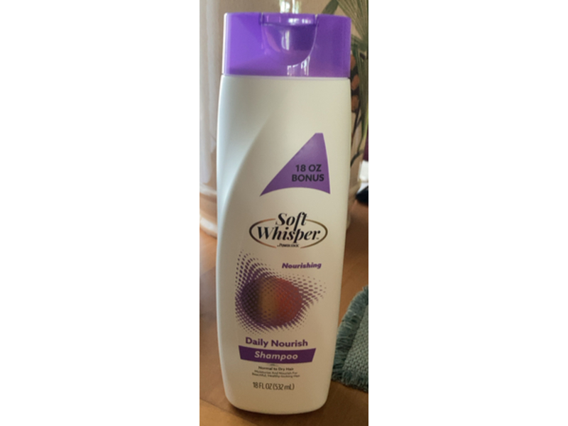 Soft Whisper Daily Nourish Shampoo, 18 fl oz/532 mL