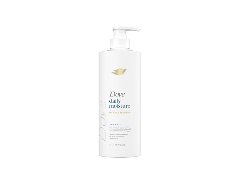 Dove Daily Moisture Damage Therapy Shampoo, 18 fl oz/532 mL