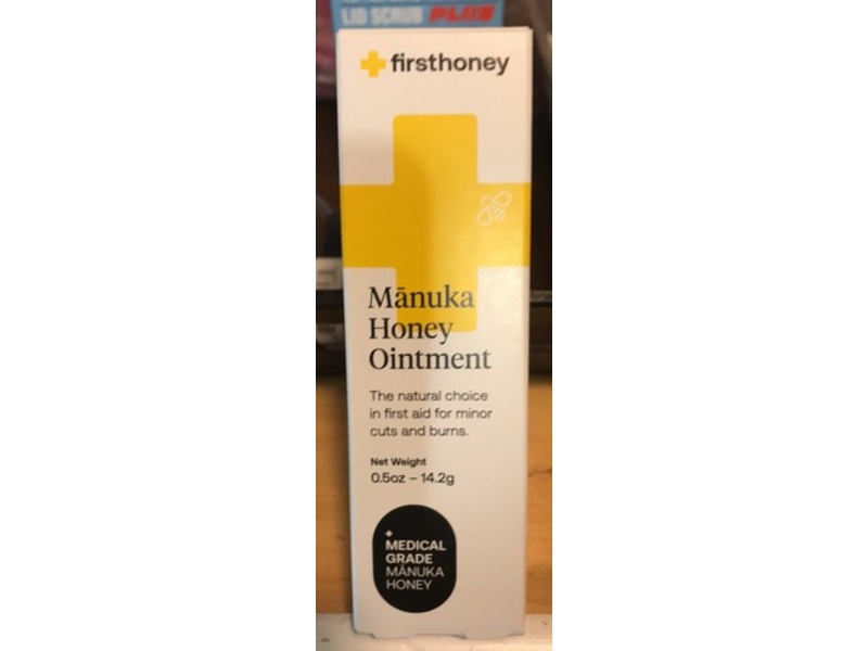 Firsthoney Ointment, Manuka Honey, 0.5 oz/14.2 g