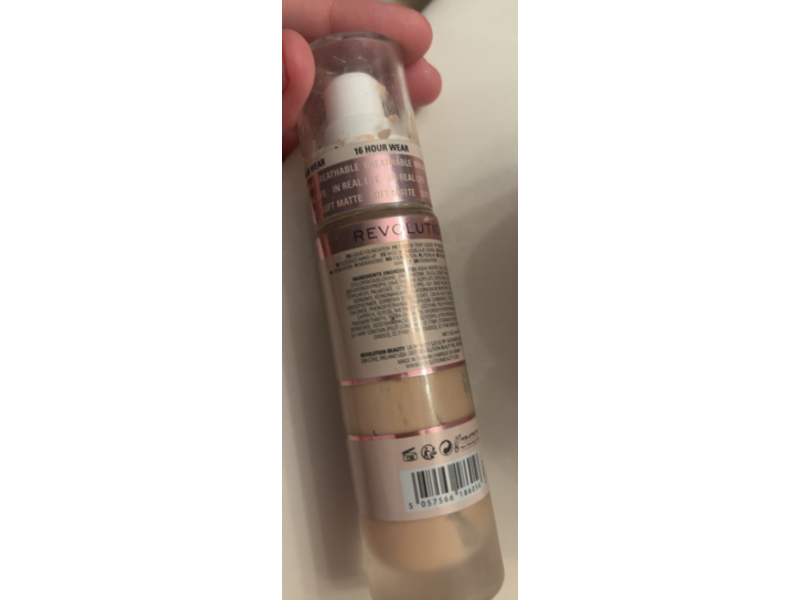 Revolution Irl Filter Longwear Foundation, F6, 0.7 oz/23 mL