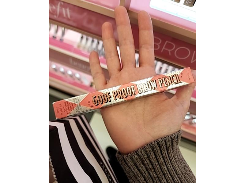 Benefit Goof Proof Brow Pencil, Shade 4 Warm Deep Brown 0.003 oz/0.11 g