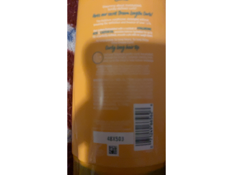 L'Oreal Elvive Dream Lengths Curls Moisture Seal Conditioner, Hyaluronic Acid + Castor Oil, 13.5 fl oz/399 mL