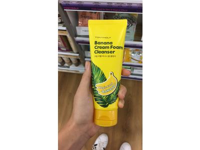 banana cream foam cleanser
