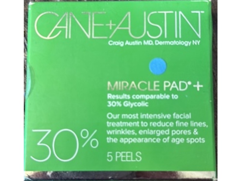 Cane+Austin Miracle Pad +, 30% Glycolic, 5 Count