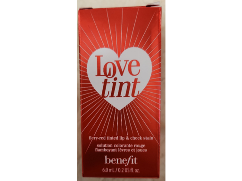 Benefit Flery Red Tinted Lip & Cheek Stain, 0.2 fl oz/6.0 mL