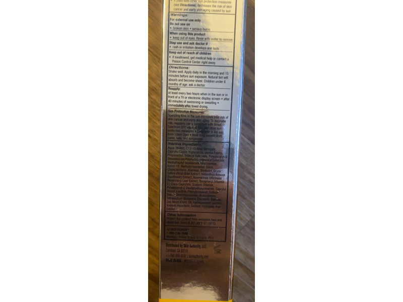 Skinsuit Natural Tint Skin Perfector, SPF 50, 1.7 fl oz/50 mL