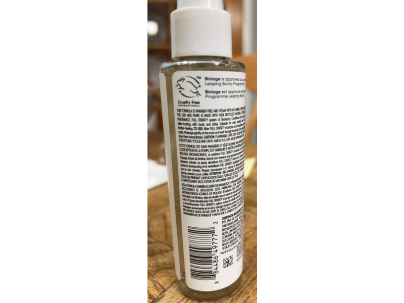 Biolage Full Density Densifying Spray, 4.2 fl oz/125 mL