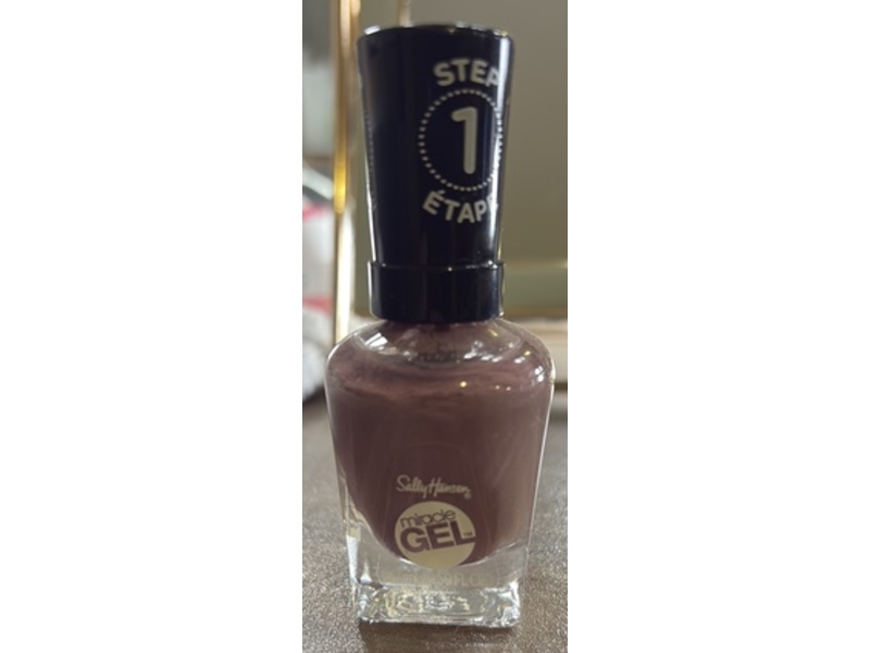 Sally Hansen Miracle Gel Nail Polish, 205 To the Taupe, 0.50 fl oz/14.7 mL