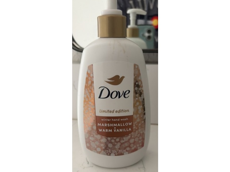 Dove Winter Hand Wash, Marshmallow And Warm Vanilla, 12 fl oz/355 mL