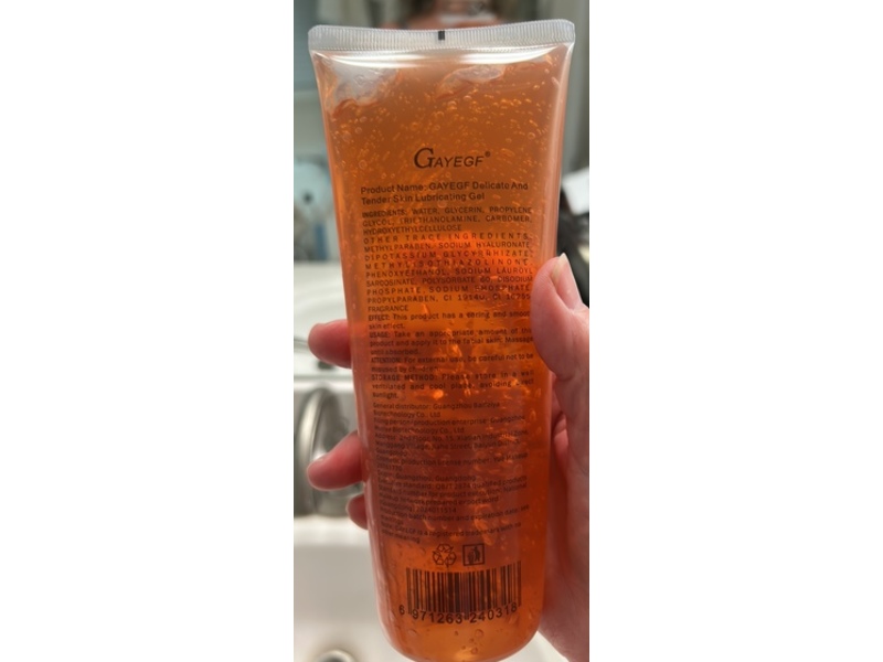 Gayegf Delicate & Tender Skin Lubricating Gel, 300 g