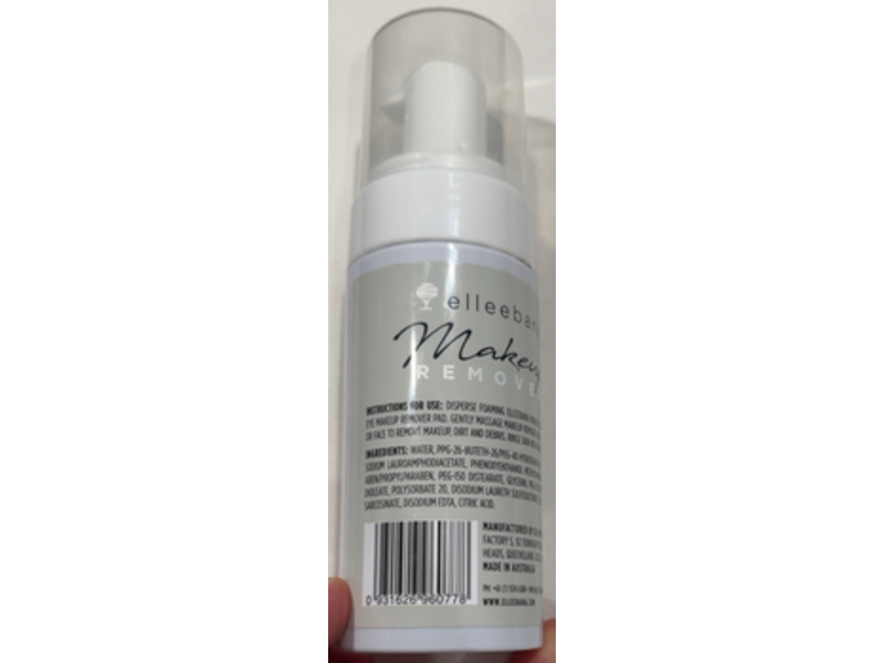 Elleebana Makeup Remover, 4.2 fl oz/125 mL