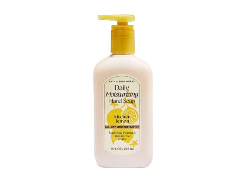 Bath & Body Works Daily Moisturizing Hand Soap, Kitchen Lemon, 9 fl oz/266 mL